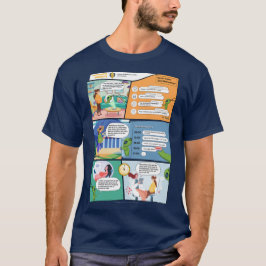 Camiseta Maternity Technology AI Comics Man T-Shirt