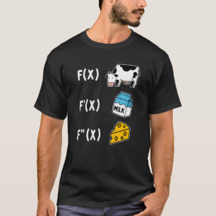 Camiseta Math Cheese Formulas