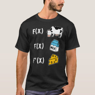 Camiseta Math Cheese Formulas