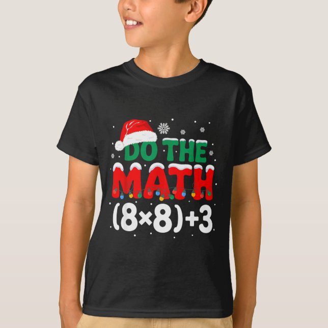 Camiseta Math Do Teacher Humor 67 Club (Anverso)