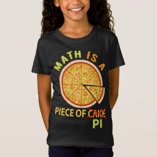 Camiseta Math Es Una Paz De Pi Pizza Math