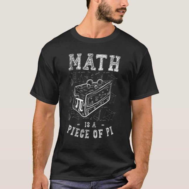 Camiseta Math Es Una Pieza De Pi 3 14 Pie Day Math Happy Pi (Anverso)