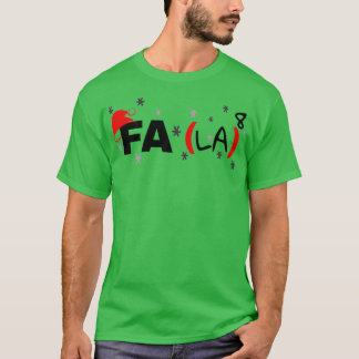 Camiseta Math Fa La Fa La