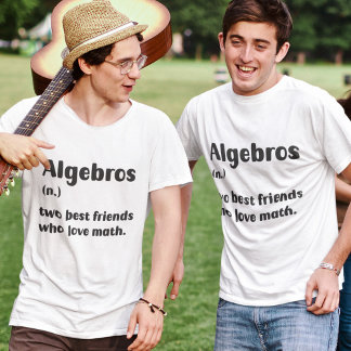 Camiseta Math Funny Best Friends