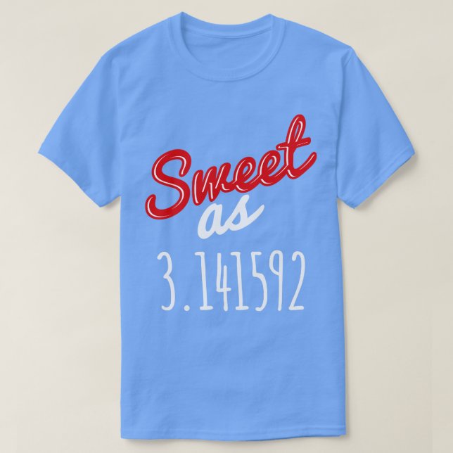 Camiseta Math Gift Pi Profesora de la Escuela Secundaria (Diseño del anverso)