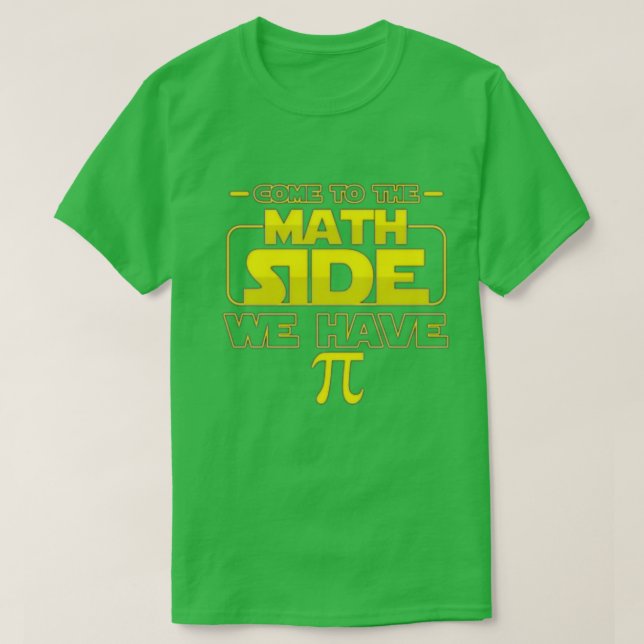 Camiseta Math humer drle Math es un pedazo de matemática (Diseño del anverso)