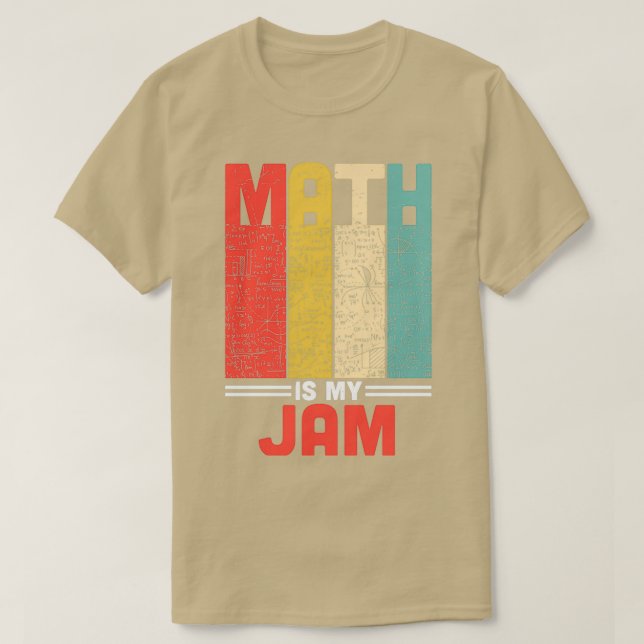Camiseta Math is my Jam 11 (Diseño del anverso)