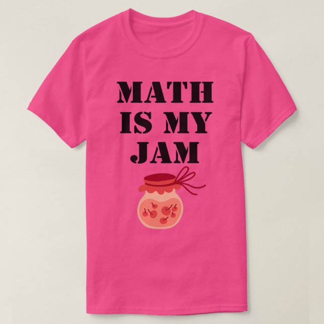 Camiseta Math is My Jam 2 (Diseño del anverso)