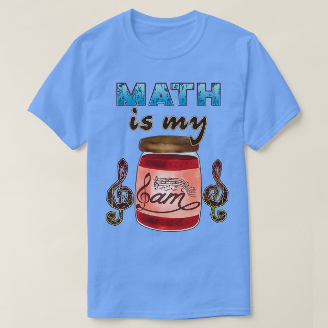 Camiseta Math is My Jam 4 (Diseño del anverso)