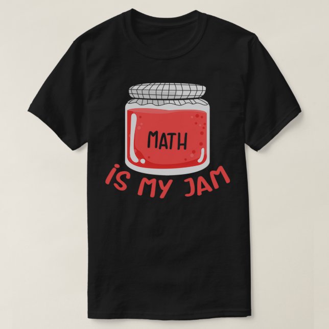 Camiseta Math is My Jam 9 (Diseño del anverso)