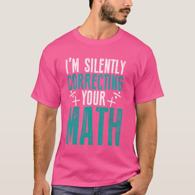 Camiseta Math Lover Geek Education School Stuacher (Anverso)