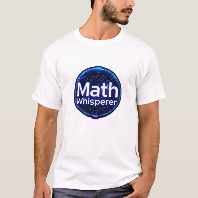 Camiseta Math Math Math Whisperer (Anverso)