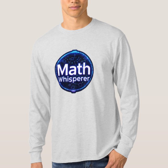 Camiseta Math Math Math Whisperer (Anverso)