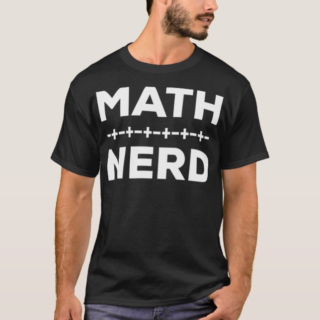Camiseta Math Nerd Apparthir divertido equitación (Anverso)