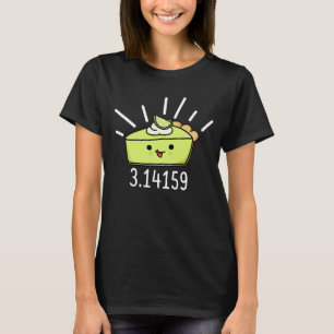 Camiseta Math Pi Número Gracioso Pie Pun Oscuro BG