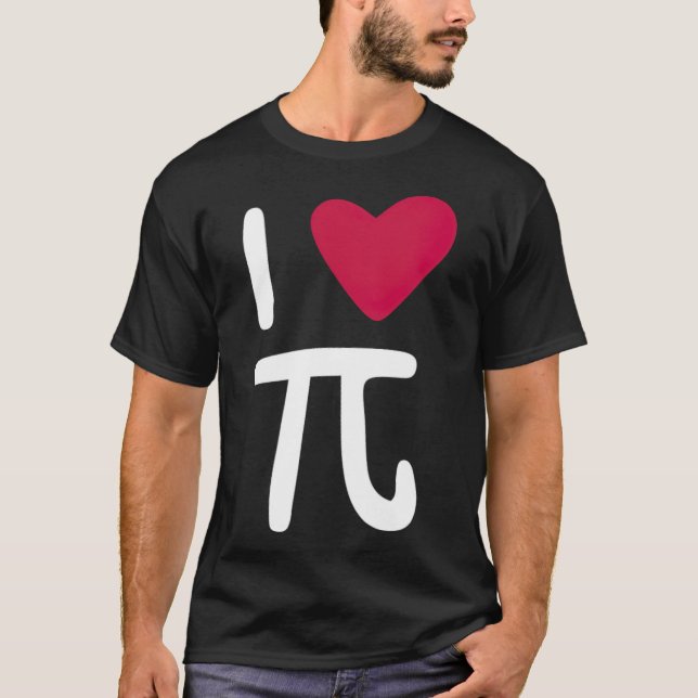 Camiseta Math Pi rodeo tina (Anverso)