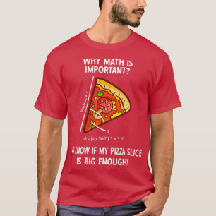Camiseta Math pizza pi teacher teaching mathematics