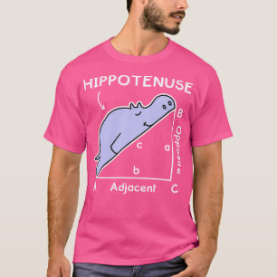 Camiseta Math Pun. Hipotenusa. Chiste de Hippotenuse