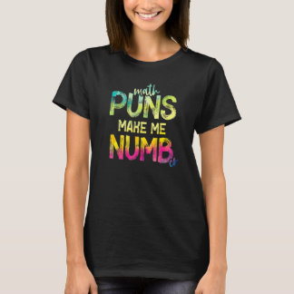 Camiseta Math Puns Me Hace Mal Matemática Matemática