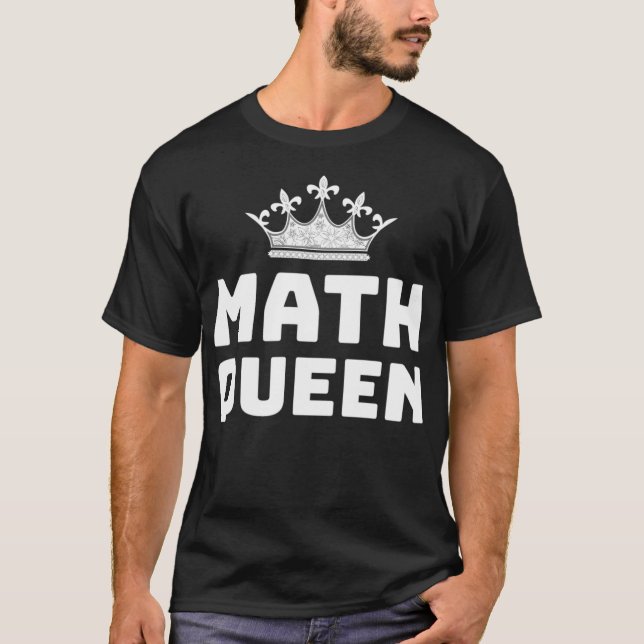 Camiseta Math Queen pony kiddinx  (Anverso)