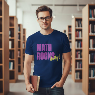 Camiseta Math Rocks Daily