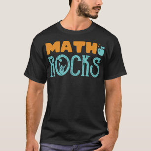 Camiseta Math Rocks Mathematician Addition Western gracioso