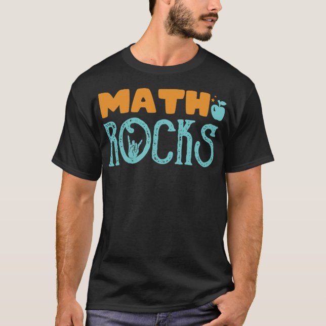 Camiseta Math Rocks Mathematician Addition Western gracioso (Anverso)