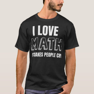Camiseta Math School Form Education Lecciones de Jinetes de