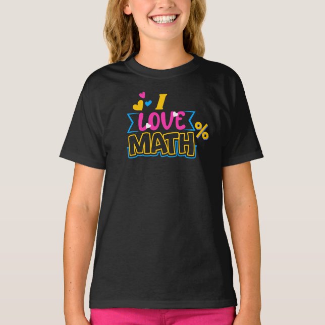 Camiseta Math shirt for kids (Anverso)