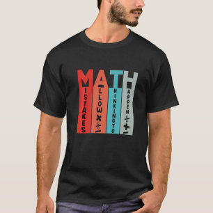Camiseta Math Students School Matemática Math Teacher