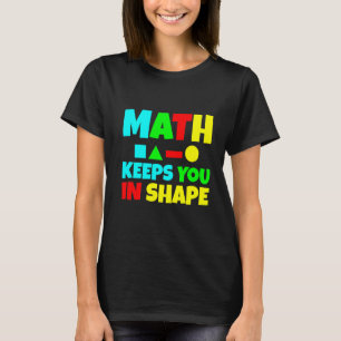 Camiseta Math Te Mantiene En Forma