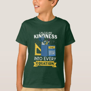 Camiseta Math Teacher calcula amabilidad