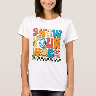 Camiseta Math Teacher muestra tu profesor del día de prueba