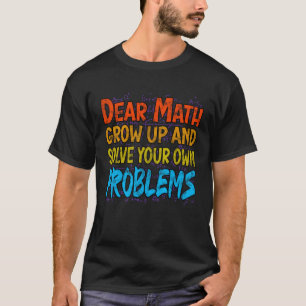 Camiseta Math Teacher Pi Hombres Mujeres Matemáticas Ecuaci
