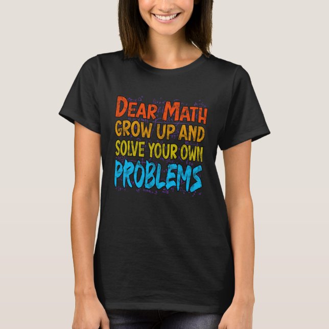 Camiseta Math Teacher Pi Men Women Mathematics Equation (Anverso)