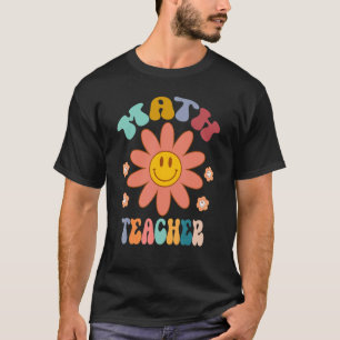 Camiseta Math Teacher Rainbow vuelve a la apreciación escol