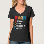 Camiseta Math Teachers Math Apreciación Mathematics<br><div class="desc">Math Teachers Math Apreciación Math Mathematics Instructor</div>