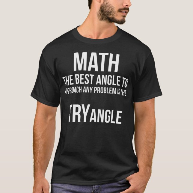 Camiseta Math Tryangle Funny Geek ranch country (Anverso)