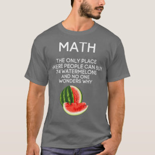 Camiseta Math Watermelon Math