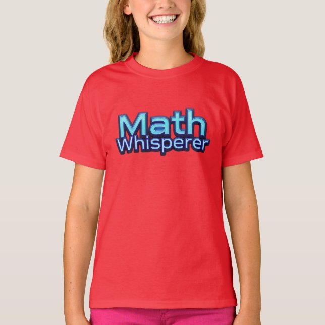 Camiseta Math Whispere (Anverso)