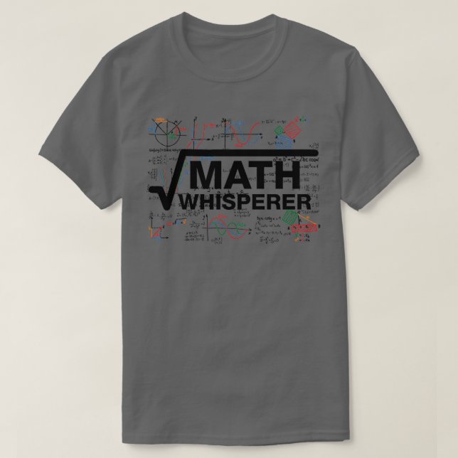 Camiseta Math Whisperer (Diseño del anverso)