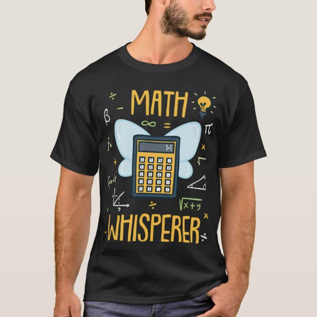 Camiseta Math Whisperer For Math Martinshof equitación (Anverso)