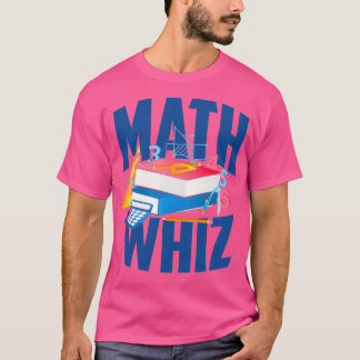 Camiseta Math Whiz Math Student
