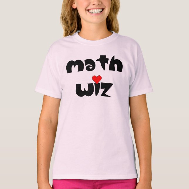 Camiseta Math Wizth (Anverso)