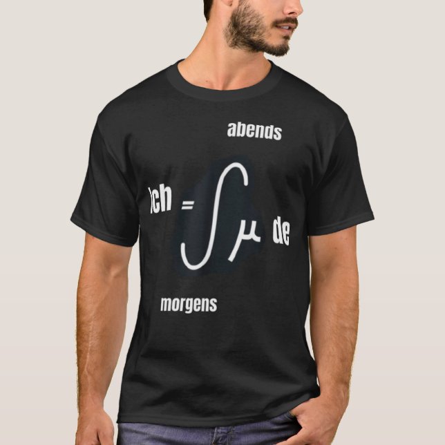 Camiseta Mathe Formel Physik Vestido integral de matemática (Anverso)