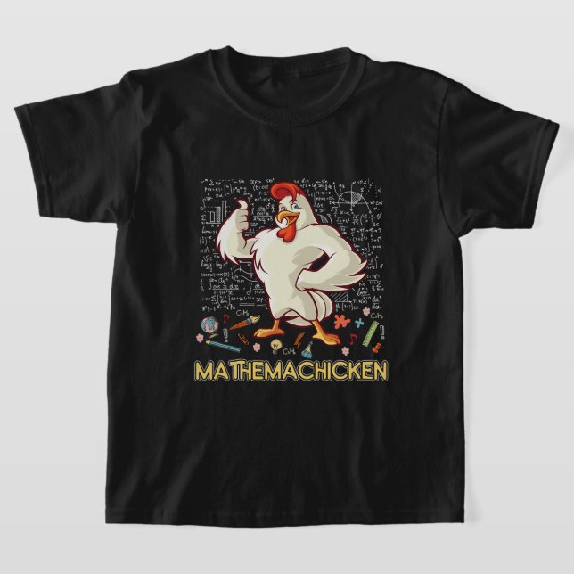 Camiseta Mathemachicken Math Lover Pollo divertido (Distribución)