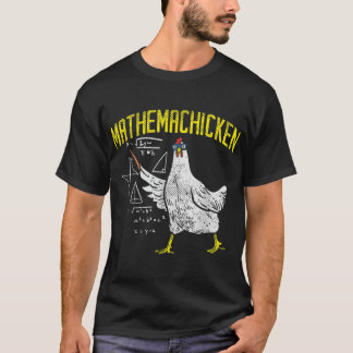 Camiseta Mathemachicken Math Nerd Algebra Teachen