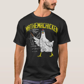 Camiseta Mathemachicken Math Nerd Algebra Teachen
