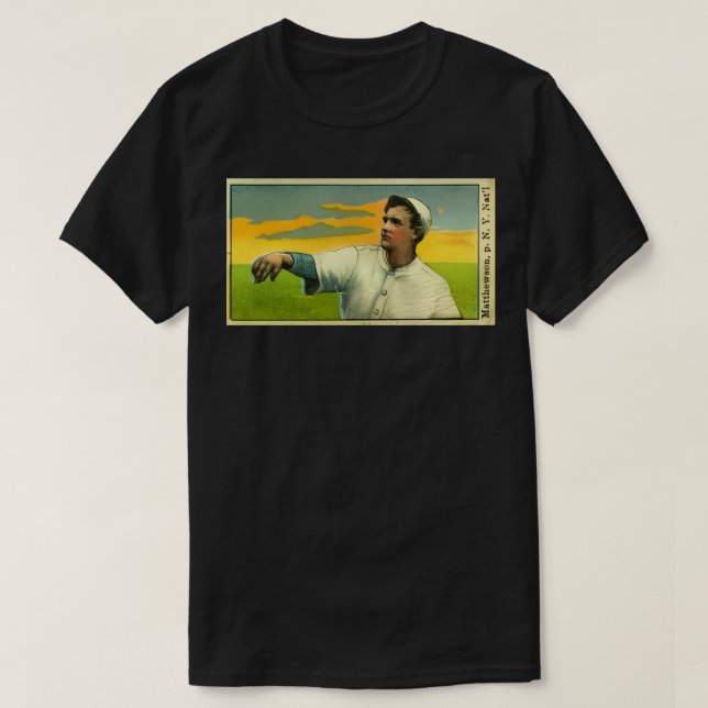Camiseta Mathewson (Diseño del anverso)