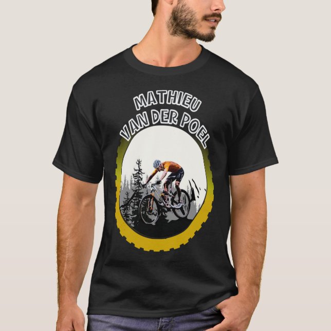 Camiseta Mathieu Van Der Poel Mountain Biker mtblife Classi (Anverso)